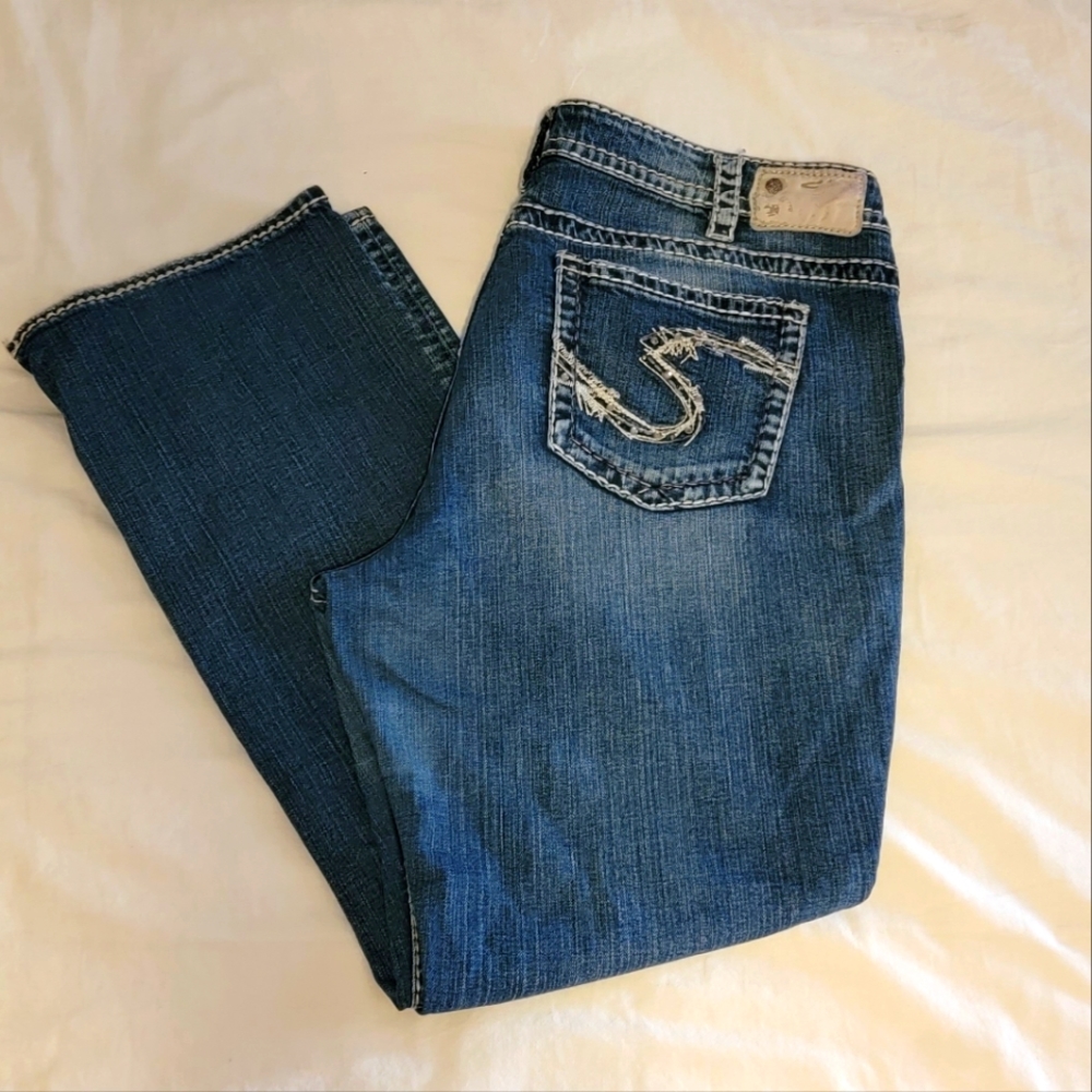 Silver Plus size Jeans